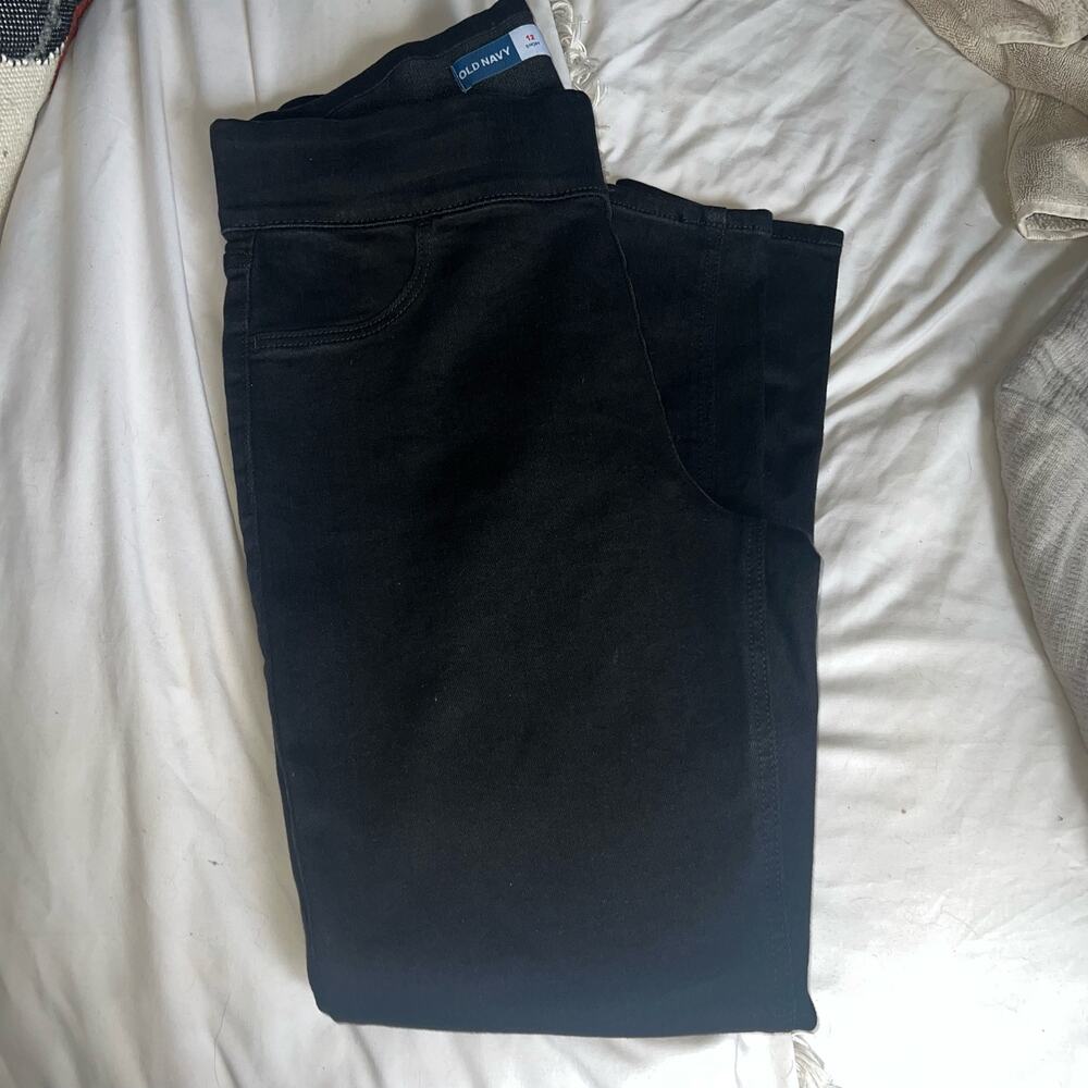 Women’s Mid Rise Jeggings with Adjustable Waist Size 12 Short - Picture 4 of 5